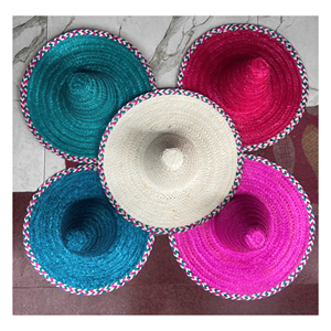Mexico <b>Hat</b> <b>Straw</b> designed with natural <b>straw</b> material for outdoor wear sun protection and festival styling Vietnam - Product Image 2