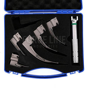 Laringoskop Tıbbi Cihaz Ayarlanabilir LED Bıçaklı Yüksek Hassasiyetli Laringoskop Paslanmaz Çelik Cerrahi Alet - Product Image 6