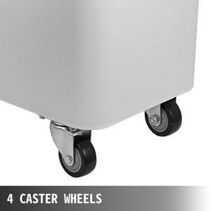 Set da 3 Contenitori per Ingredienti Secchi da 21 Galloni con Ruote per Cucine Commerciali e Ristoranti, Ideali per Conservare il Riso - Product Image 5