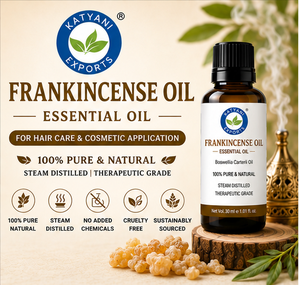 Huile essentielle de frankincense (Boswellia Serrata) pure du Madhya Pradesh, 5 kg, 100 % naturelle, de haute qualité, distillée à la vapeur, huile d'aromathérapie - Product Image 2