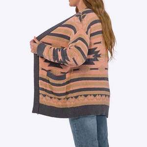 Cárdigan Ligero de Punto para Invierno - Ecológico y Transpirable de Algodón/Lana, Diseño Clásico y Elegante con Sensación Cálida - Product Image 3