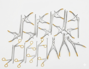 Juego de 19 Piezas de Instrumentos de Cirugía de Columna Vertebral y Ortopedia, Laminectomía con Kerrison Rongeurs de Alta Calidad, Aprobado por CE ISO13485 - Product Image 4