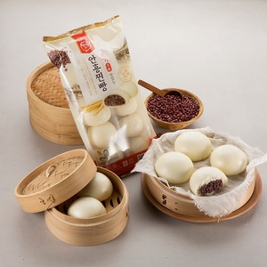 [MILWON] Gama de productos de tienda de comestibles coreanos: Panecillo coreano de frijol rojo al vapor estilo Gangwon con textura masticable Anheung - Product Image 3