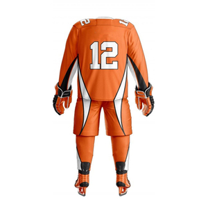 Unisex Ice Hockey Club Uniform 100 Percent Polyester Quick Dry Breathable Knit Design - Product Image 2