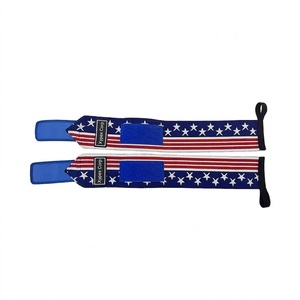 Custom Logo USA Flag Gym Wrist Wraps Breathable Soft Lightweight Foldable Comfortable Professional Protection <b>Weight</b> <b>Training</b> - Product Image 6