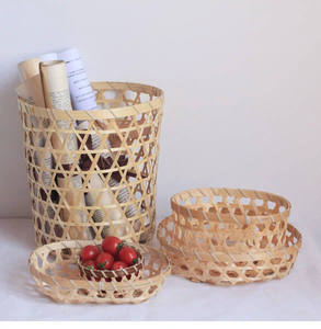 Organisateur en bambou fait main, solution de rangement naturelle pour la cuisine, la salle de bain et le bureau, fournisseur en gros du Vietnam - Product Image 5