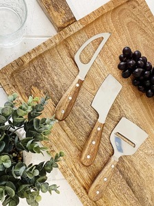Modern Charcuterie <b>Cheese</b> <b>Knife</b> <b>Set</b> Premium Metal Cutlery for <b>Cheese</b> Presentation Boards - Product Image 6