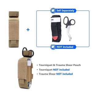 Bolsa de Armazenamento para Torniquete CAT de Liberação Rápida, Suporte Tático Médico de Emergência MOLLE para Primeiros Socorros e Acessórios de Caça - Product Image 3