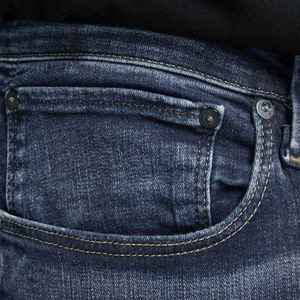 กางเกงยีนส์ขายส่งทรงทันสมัย เอวสูง ทรงเข้ารูป ไซส์ใหญ่ กางเกงยีนส์เดนิมผู้ชาย ดีไซน์กระเป๋าเก๋ - Product Image 3