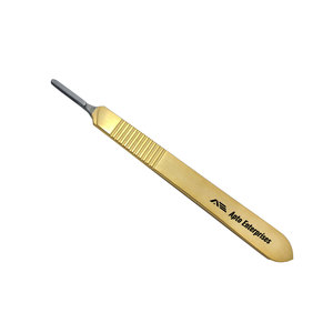 Cuchillo Quirúrgico de Acero Inoxidable Estéril con Mango de Precisión, Instrumento Quirúrgico Dermatológico para Procedimientos Cutáneos Precisos, Reutilizable - Product Image 2