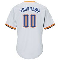 Maillot de baseball personnalisé blanc à col en V pour homme, sans manches, respirant, avec nom d'équipe imprimé, évacuation de l'humidité, polyester de haute qualité