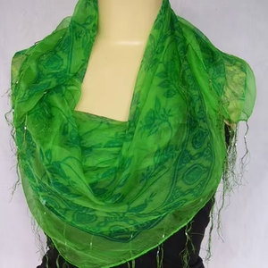 Wholesale Georgette Solid Color Thick <b>Chiffon</b> <b>Scarf</b> Luxury Soft Thick <b>Chiffon</b> Hijab Muslim Tudung Women Headscarf Elegant Plain - Product Image 1