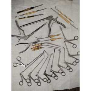 Juego de Instrumentos Quirúrgicos de Acero Ortopédico para Cirugía Endoscópica de Senos Nasales, Aprobado por CE e ISO, Uso Hospitalario, Manual, Salaar Industry - Product Image 2