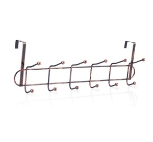Elegant Vintage Iron Door Hanger Decorative Organizer Durable Hanging Storage <b>Rack</b> Entryway Solution - Product Image 5