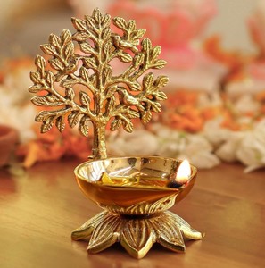 Pure <b>Brass</b> <b>Candlestick</b> Holder | Religious Puja & Home Decoration | Handcrafted Durable Design - Product Image 4