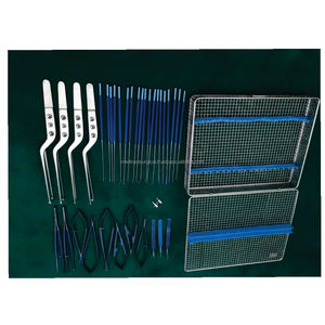 Ensemble d'instruments de microchirurgie neurochirurgicale, ensemble d'instruments chirurgicaux revêtus de titane, qualité supérieure, prix de gros - Product Image 4