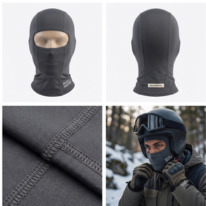 Pasamontañas de Nylon Elástico Ultrafino, Transpirable, Protector Facial Completo para Casco de Motocicleta, Capucha Táctica para Ciclismo, Unisex - Product Image 4