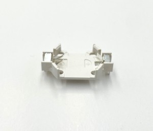 Support de pile bouton CR2032 à orientation d'angle droit, contact en acier, conforme RoHS, application alimentation - Product Image 2