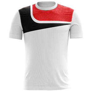 T-shirt décontracté ample en jersey pour homme J1, chaud pour l'hiver, à manches courtes, couleur unie, impression numérique vierge, respirant et doux K4-287 - Product Image 2
