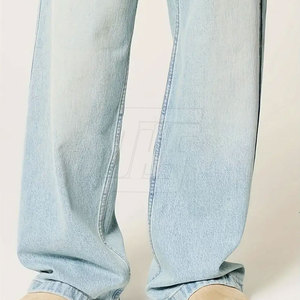Streetwear <b>Men</b> <b>Baggy</b> Pants Casual Loose Fit <b>Trousers</b> Relaxed Straight Leg Everyday Fashion Bottoms Wholesale Apparel - Product Image 6
