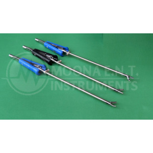 3 Pcs Needle Holder TC-TIP With Locking Mechanism Curve Left Right Straight Jaws Manual Surgical <b>Instrument</b> Set CE Certified - Product Image 3