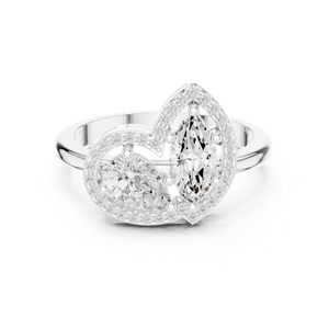 Online Cart jewels Anillo tribal de plata oxidada hecho a mano de 10K para mujer - Product Image 6