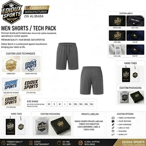 Fabricante de Pantalones Cortos Personalizados para Hombre, Venta Directa de Fábrica, Diseño Liso, Pantalones Cortos para Hombre, Nueva Llegada, Pantalones Cortos de Secado Rápido para Verano - Product Image 4