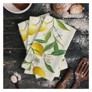 Pétales colorés gaufre 100% coton biologique certifié GOTS verre absorbant chiffon en microfibre nettoyage humide sec fenêtre serviettes de voiture - Product Image 6