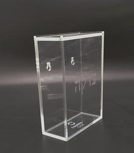 กล่องอะคริลิคใส tzedakah กล่องบริจาคหรูหราสำหรับ judaica การบริจาคในอุดมคติของชุมชนที่เสริมสร้างประเพณีทางศาสนา - Product Image 3