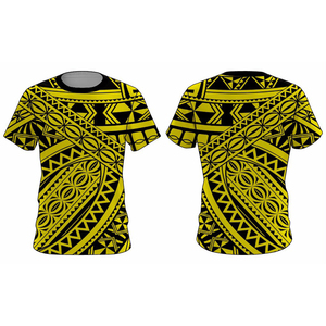 Lightweight Polynesian T-<b>Shirt</b> <b>100</b>% <b>Polyester</b> O-Neck Comfortable Short Sleeve T-<b>Shirt</b> for Men - Product Image 2