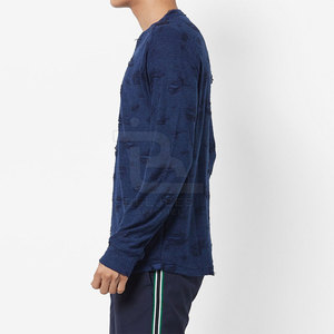 Sudaderas Personalizadas para Hombre, con Contraste de Color, Transpirables, Estilo Desgastado, Ropa Básica, Sudaderas con el Último Diseño - Product Image 3