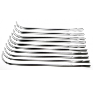 Medical Surgical Urethral Diagnostic Sound Stainless Steel Manual Rosebud Common Bile Duct Gall Dilators Set By <b>Blush</b> Surgical - Product Image 3