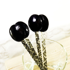 ช้อนชาแก้วโบโรซิลิเกตหลากสี ทนความร้อน ทำด้วยมือ น่ารัก เหมาะสำหรับงานแต่งงาน ชุดของขวัญสำหรับโต๊ะอาหาร ใช้คนขนมหวาน - Product Image 2