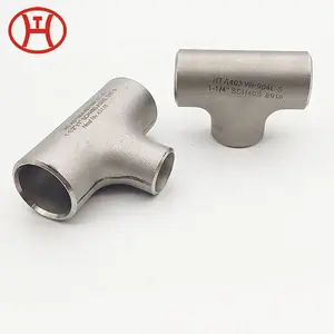 Ss bw stub fitting ujung a276 316 baja tahan karat ditempa stainless steel reducer tee cl 3000 # astm a