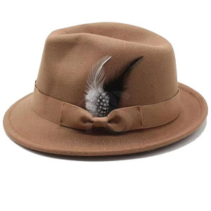 Chapeaux Fedora de luxe pour un look élégant, à large bord, idéaux pour les fêtes, les mariages, les voyages et le quotidien – Collection - Product Image 6