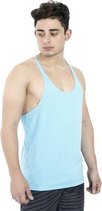 Custom Mens <b>Knitted</b> 100% Cotton Sports Tank <b>Top</b> Quick Dry Moisture Wicking Breathable <b>Sleeveless</b> Running Gym Training Fitness - Product Image 2