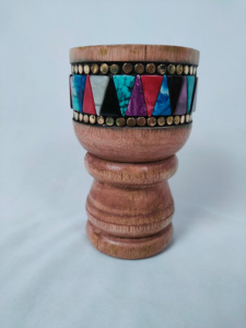 เตาเผาเรซิ่นทำมือ ประดับด้วยเพชรเทียม ลวดลายธรรมชาติ รูปทรงตามสั่ง ตกแต่งบ้านอย่างลงตัว งานฝีมือเรซิ่นหอมไม่เหมือนใคร - Product Image 6