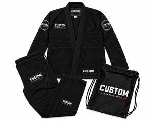 Kimono de Jiu Jitsu Brasileño BJJ con Logotipo Personalizado, Hecho en Fábrica, 100% Algodón, Traje de Karate para Entrenamiento y Competencia, Venta al Por Mayor - Product Image 1