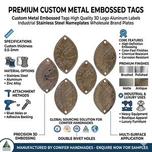 Etiquetas de Hierro Grabadas de Alta Calidad, Etiquetas Industriales de Color Personalizado, Placas de Identificación, Placas de Marca al por Mayor - Product Image 6