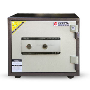 Key Lock Safes Manufacturers - High Quality Fire Resistant Safes S780 KC Brown - Product Image 1