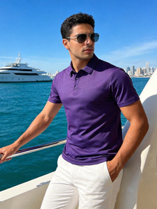 T-shirt de sport pour homme à manches courtes, séchage rapide, décontracté, respirant, pour l'extérieur, été - Product Image 2