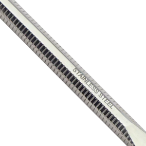 Poignée de miroir hexagonale solide avec embout conique et échelle de mesure, instrument dentaire en acier inoxydable certifié CE - Product Image 3