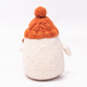 ผีน้อยน่ารักในหมวกไหมพรมทำมือ ตกแต่งฮาโลวีน - Product Image 2