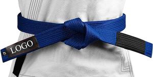 Venta Directa de Fábrica, Cinturón de Artes Marciales de Taekwondo, Karate, Judo, Jiu Jitsu Brasileño, Bjj, con Logotipo Personalizado Bordado - Product Image 5