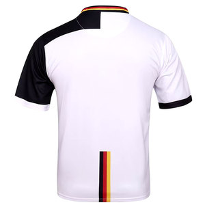 Camiseta de Fútbol de Poliéster 100% de Alta Calidad al por Mayor, Personalizada con Nombre y Letras del Equipo, Impresión de Camiseta de Fútbol de Alemania, Pantalones Cortos de Cuatro Vías - Product Image 2