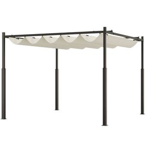 Pergola Retrattile con Tenda Parasole per Giardino e Patio - Schermo Parasole e per la Privacy Facile da Usare - Product Image 3