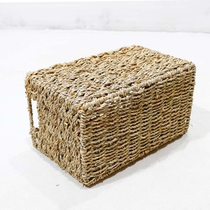 Hot Selling Wholesale Vintage Rectangle <b>Wicker</b> Eco-Friendly Multifunction Storage <b>Baskets</b> for Hotel Use - Product Image 4