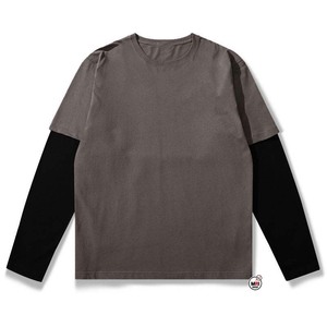 เสื้อยืดแพ็คคู่ขายส่ง รับทำโลโก้ ผ้าฝ้าย 100% เสื้อยืดเปล่า รับผลิตเสื้อผ้าแบรนด์ส่วนตัว สำหรับผู้ชายและผู้หญิง - Product Image 3