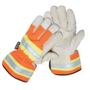 Gants de sauvetage en cuir de chèvre et de vache pour la descente en rappel rapide, gants tactiques d'escalade en corde - Product Image 1