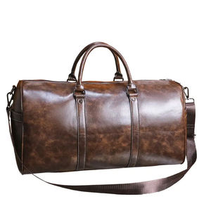 Bolsa de Viaje de Cuero Genuino de Alta Calidad para Hombre, con Logotipo Personalizado, Elegante, Hecha a Mano, de Lujo, Ligera - Product Image 2